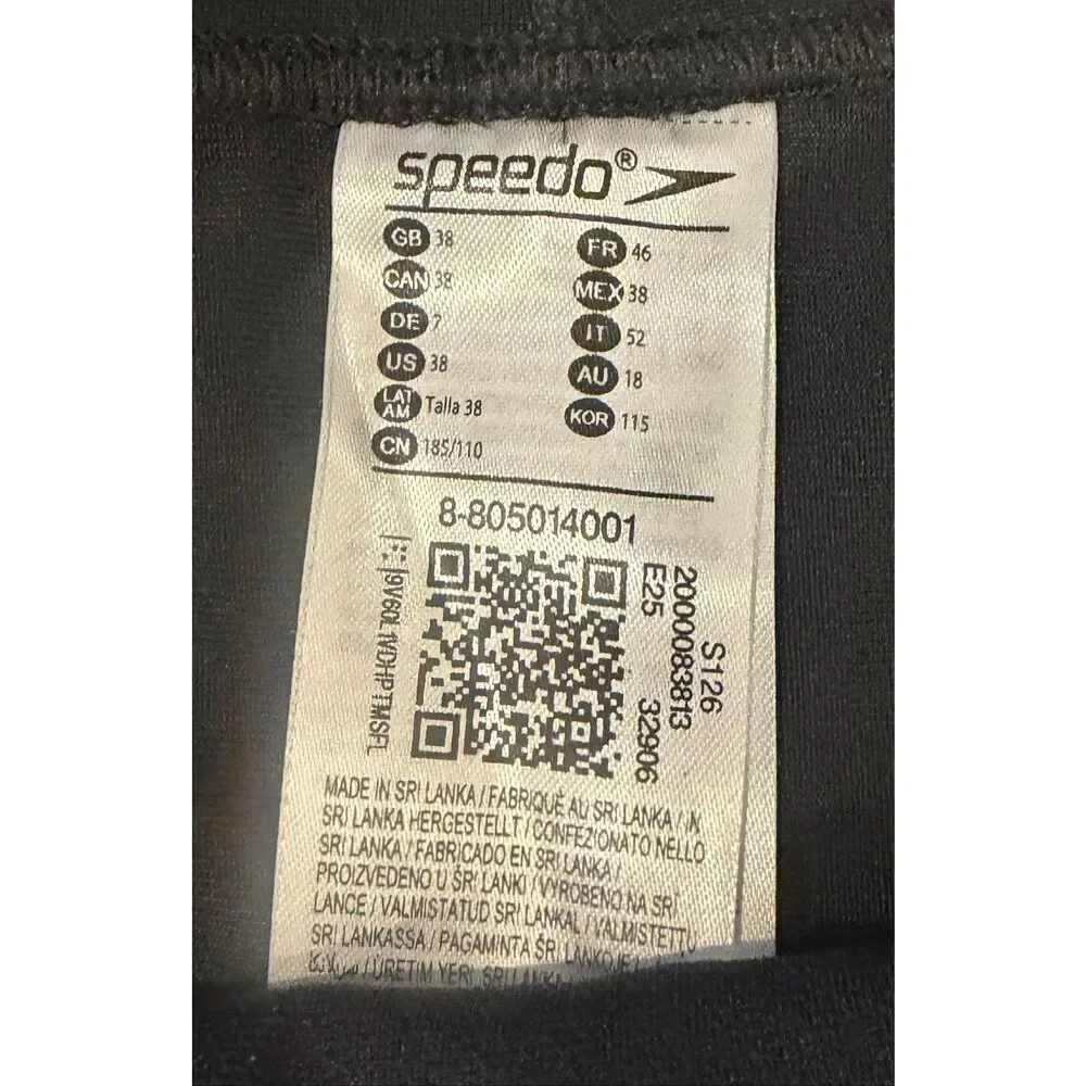 Speedo Mens Swimsuit Jammer Endurance+ Solid USA Adult Brand Size 38